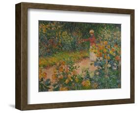 Im Garten, 1895-Claude Monet-Framed Giclee Print