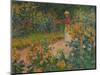 Im Garten, 1895-Claude Monet-Mounted Giclee Print