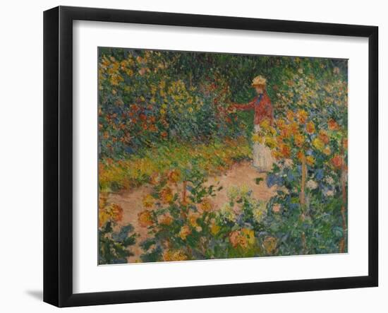 Im Garten, 1895-Claude Monet-Framed Giclee Print