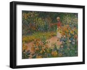 Im Garten, 1895-Claude Monet-Framed Giclee Print