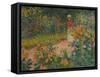 Im Garten, 1895-Claude Monet-Framed Stretched Canvas