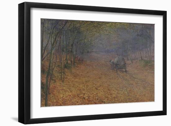 Im Herbstnebel, 1897-Antonin Slavicek-Framed Giclee Print