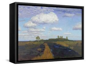 Im Moor. Gegen 1904-Fritz Overbeck-Framed Stretched Canvas