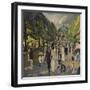 Im Muenchner Hofgarten, 1911-Albert Weisgerber-Framed Premium Giclee Print