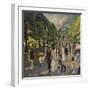 Im Muenchner Hofgarten, 1911-Albert Weisgerber-Framed Premium Giclee Print