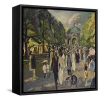 Im Muenchner Hofgarten, 1911-Albert Weisgerber-Framed Stretched Canvas