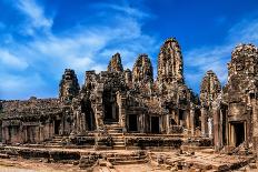 Ta Prohm Temple with Giant Banyan Tree at Angkor Wat Complex, Siem Reap, Cambodia-Im Perfect Lazybones-Photographic Print