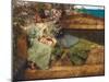 Im Rosengarten-Sir Lawrence Alma-Tadema-Mounted Giclee Print