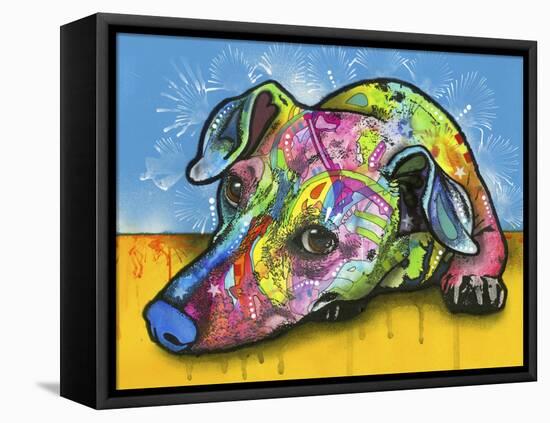 Im Waiting-Dean Russo-Framed Stretched Canvas