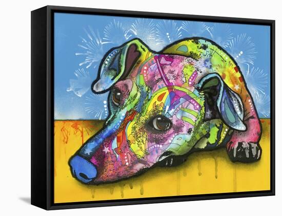 Im Waiting-Dean Russo-Framed Stretched Canvas