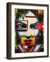 Im Watching You-Abstract Graffiti-Framed Giclee Print