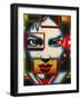 Im Watching You-Abstract Graffiti-Framed Giclee Print