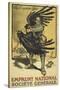Image Of a French Soldier Strangling a Large Bird (Representing Germany ?).-null-Stretched Canvas