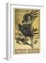 Image Of a French Soldier Strangling a Large Bird (Representing Germany ?).-null-Framed Giclee Print