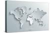 Image of a Vector World Map-Juliann-Stretched Canvas