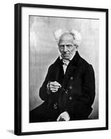 Image of Arthur Schopenhauer, German Philosopher-null-Framed Premium Photographic Print