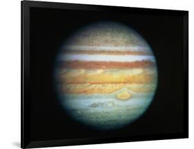 Image of Jupiter Taken with the Hubble Telescope-null-Framed Photographic Print