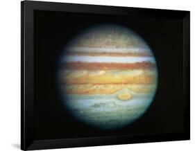 Image of Jupiter Taken with the Hubble Telescope-null-Framed Photographic Print