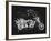 Image of Motorcycle, Which is Made in the Style of Graffiti-Dmitriip-Framed Art Print