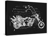 Image of Motorcycle, Which is Made in the Style of Graffiti-Dmitriip-Stretched Canvas