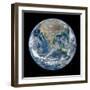 Image of the Earth Taken from NASA's Earth Observing Satellite, Suomi Npp-null-Framed Photo