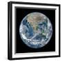 Image of the Earth Taken from NASA's Earth Observing Satellite, Suomi Npp-null-Framed Photo