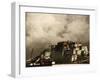 Image Taken in 2006 and Partially Toned, Dramatic Clouds Building Behind the Potala Palace, Tibet-Don Smith-Framed Photographic Print