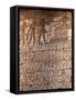 Images and Hieroglyphics Adorn the Walls of Medinet Habu Temple Complex, Thebes, Egypt-Mcconnell Andrew-Framed Stretched Canvas