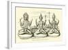 Images of Brahma, Vishnu, and Siva-null-Framed Giclee Print