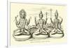 Images of Brahma, Vishnu, and Siva-null-Framed Giclee Print