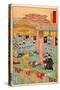 Images of the Fifteen Ashikaga Shoguns at the Toji-In in Kyoto-Kyosai Kawanabe-Stretched Canvas