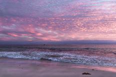 Beautiful Pink Coastal Sunset over the Indian Ocean W Australia-Imagevixen-Mounted Photographic Print