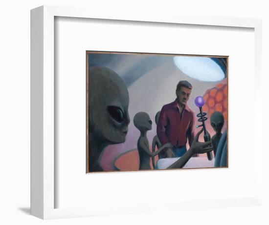 Imaginary Abduction-Michael Buhler-Framed Art Print