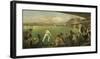 Imaginary Cricket Match, England versus Australia, 1886-Sir Robert Staples-Framed Premium Giclee Print