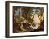 Imaginary Landscape: the River-Jacques, de Lajoue-Framed Giclee Print