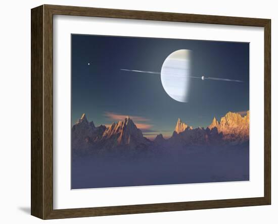 Imaginary Landscape-Medardus-Framed Art Print