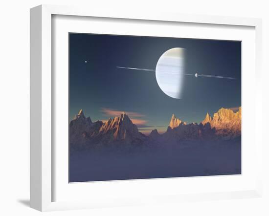 Imaginary Landscape-Medardus-Framed Art Print