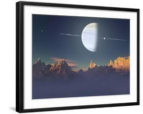 Imaginary Landscape-Medardus-Framed Art Print