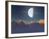 Imaginary Landscape-Medardus-Framed Art Print