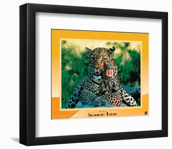 Imaginary Safari, Leopard-Tom Arma-Framed Art Print