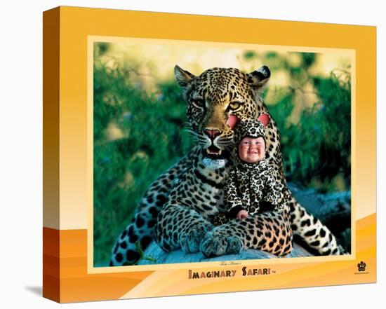 Imaginary Safari, Leopard-Tom Arma-Stretched Canvas