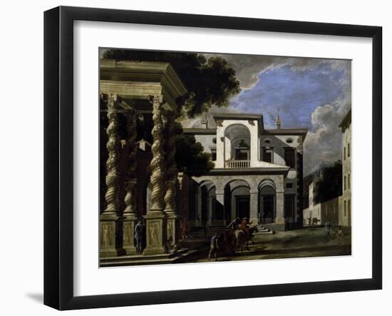 Imaginary Villa, 1641-Viviano Codazzi-Framed Giclee Print