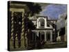 Imaginary Villa, 1641-Viviano Codazzi-Stretched Canvas