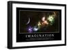 Imagination: Citation Et Affiche D'Inspiration Et Motivation-null-Framed Photographic Print