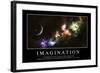 Imagination: Citation Et Affiche D'Inspiration Et Motivation-null-Framed Photographic Print