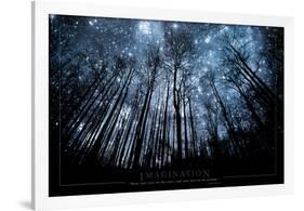 Imagination Keep Your Eyes on the Stars and Your Feet on the Ground-null-Framed Poster