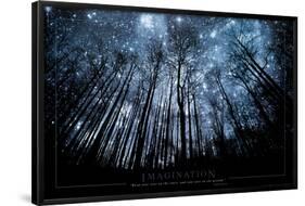 Imagination Keep Your Eyes on the Stars and Your Feet on the Ground-null-Framed Poster