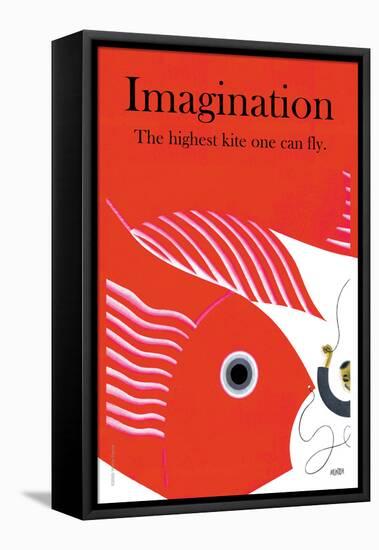 Imagination-null-Framed Stretched Canvas