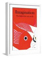 Imagination-null-Framed Art Print