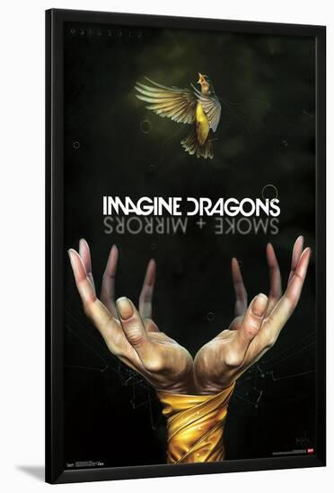 Imagine-Dragons- Smoke & Mirrors-null-Lamina Framed Poster